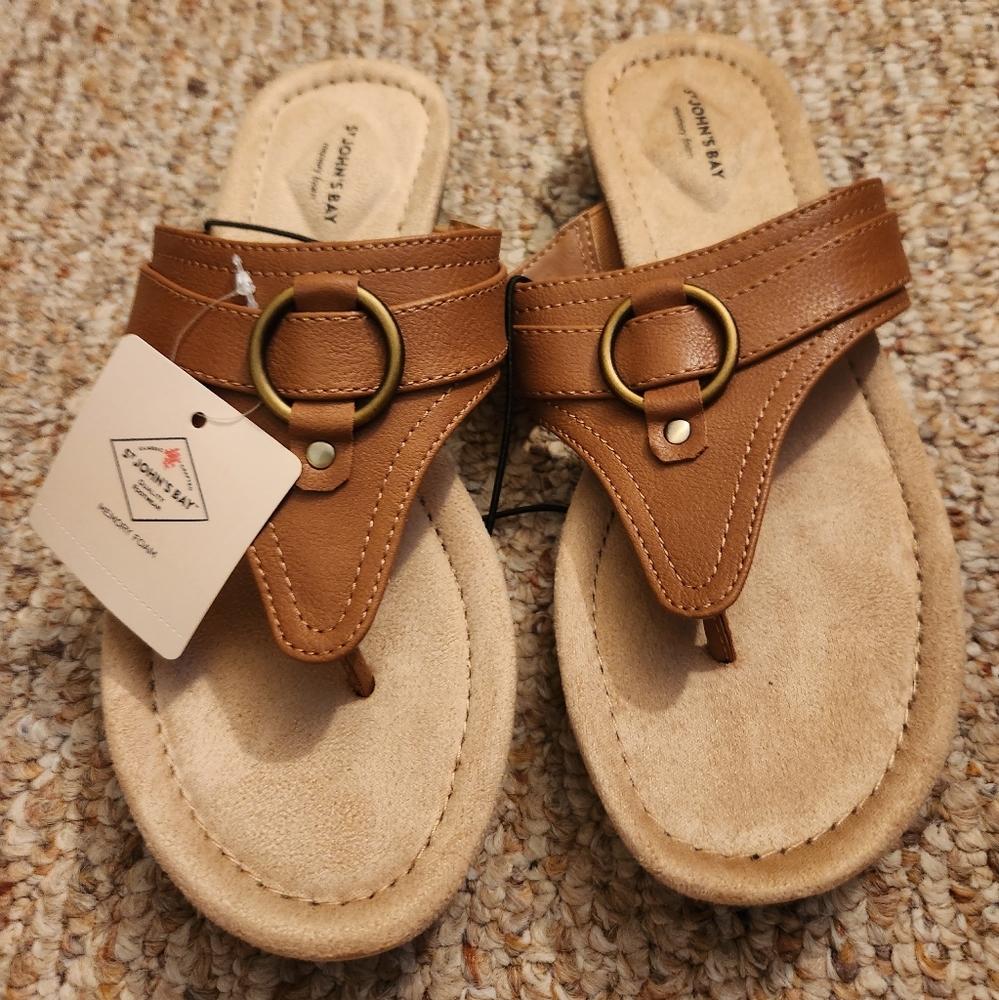 St John's Bay Sandals
